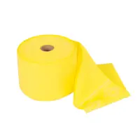 TheraBand® Latexfrei Übungsband, ca. 22,85 m x 10,5 cm gelb - leicht