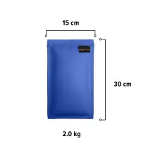 Sandsack 2,0 kg - ca. 30 x 15 cm | atoll