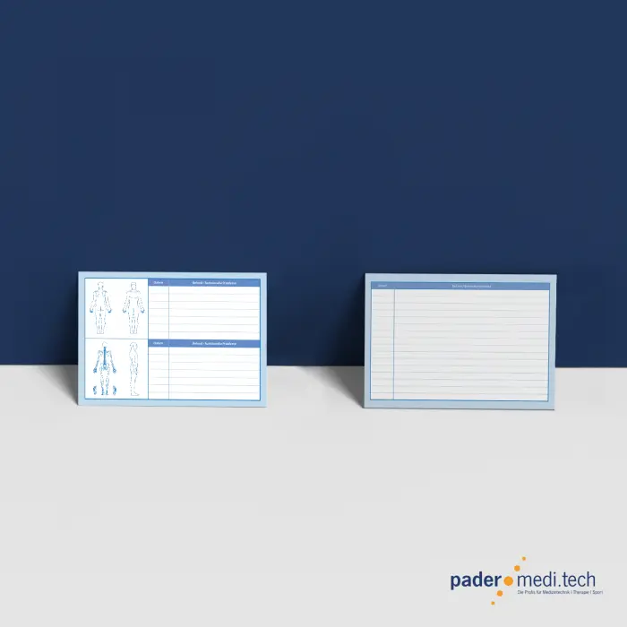 pader.patienten-einlegekarten Befunddokumentation | 250 Stück
