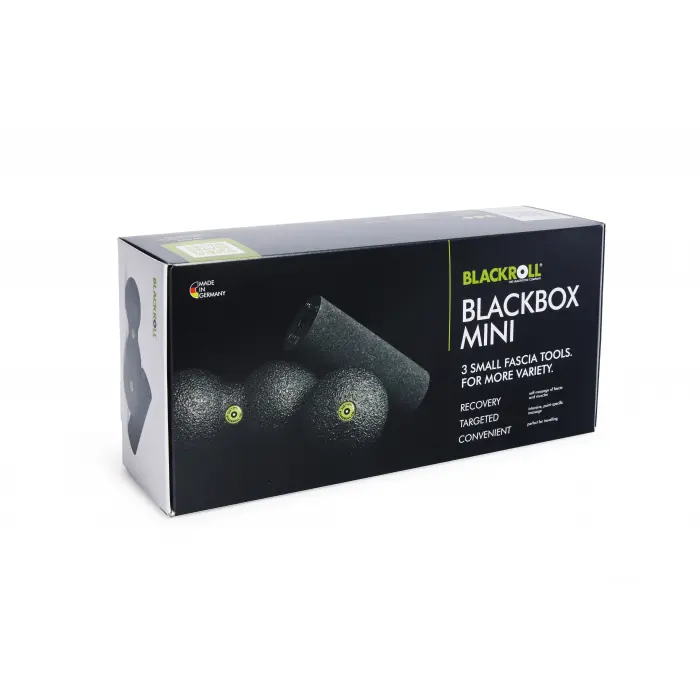 BLACKROLL® BLACKBOX MINI, 3er SET inkl. Mini-Flyer und DVD