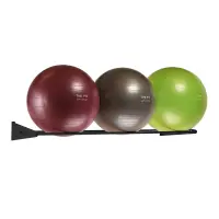 top | vit® Wandhalterung, ca. 180 cm 2 Ablagestangen | anthrazit