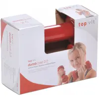 top | vit® dumb.bell 2,0 kg - rot
