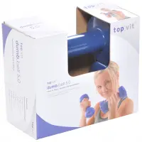 top | vit® dumb.bell 5,0 kg - mittelblau