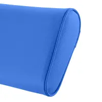 Nacken- Lagerungskissen, 32x21,5x9/1cm Eisblau