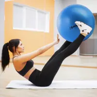 ™Original Pezzi Gymnastikball ™maxafe - flexton silpower erhältlich in 3 verschiedenen Größen ca. Ø 75 cm | blau