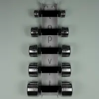 top | vit® dumbbell.wandhalterung Wandhalterung 5.0 | silber