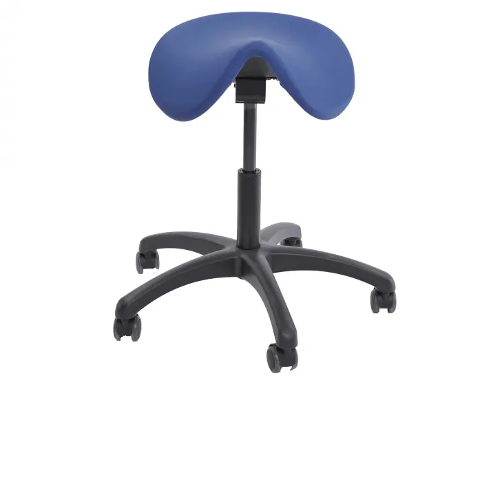 Reitersattelhocker mit Neigungsverstellung, Kunststoff, 45-60 cm