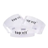 top | vit® Stapelhilfe transparent, 3er Set