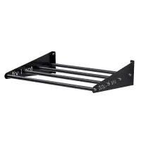 top | vit® Wandhalterung, ca. 65 cm 4 Ablagestangen | anthrazit