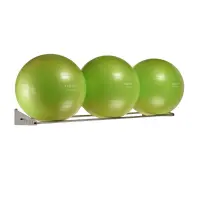 top | vit® Wandhalterung, ca. 180 cm 2 Ablagestangen | silber