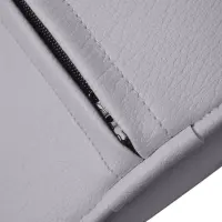 Halbrolle 60 x 15 x 7,5 cm | Chrom