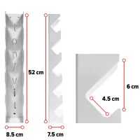 top | vit® dumbbell.wandhalterung Wandhalterung 5.0 | weiß