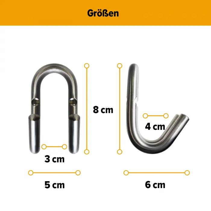 top|vit® swing.bow wandhalter, Edelstahl
