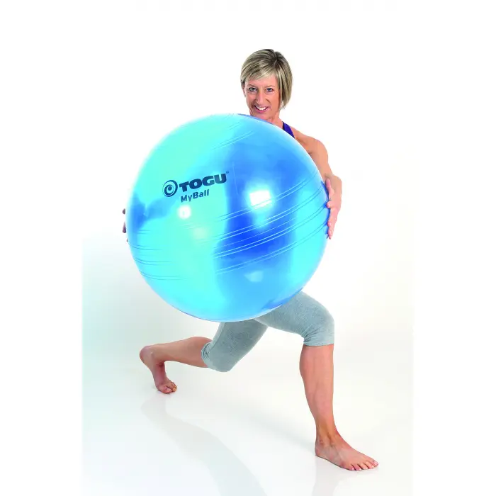 Togu® MyBall Ø 75 cm | blau-transparent