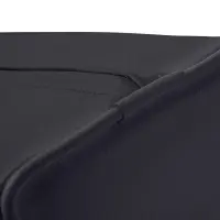 Halbrolle 50 x 15 x 7,5 cm | Schwarz