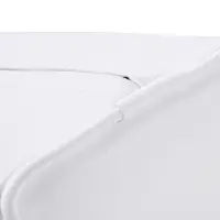 Dreiviertelrolle 50 x 15 x 11 cm | Weiß