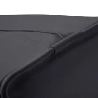 Dreiviertelrolle 50 x 22 x 16 cm | Schwarz