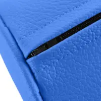 Nacken- Lagerungskissen, 32x21,5x9/1cm Eisblau