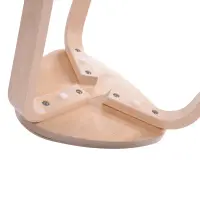 Hocker aus Holz, stapelbar, Sitzhöhe: 45 cm