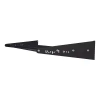top | vit® Wandhalterung, ca. 180 cm 4 Ablagestangen | anthrazit