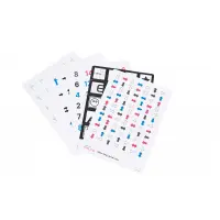 ARTZT neuro Kinder Sehtafel-Set, 15 verschiedene Tafeln