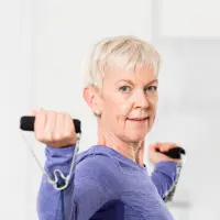 Thera-Band® Bodytrainer Tubing mit festen Griffen grün - stark