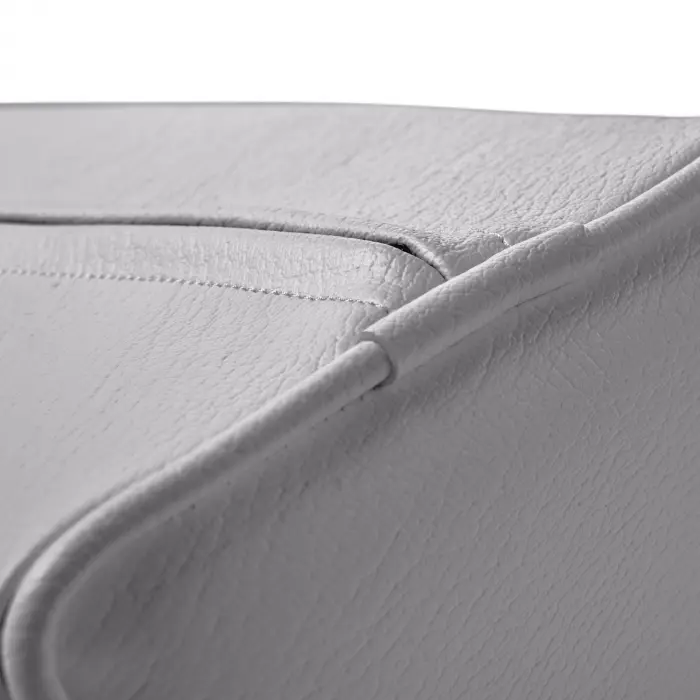 Halbrolle 50 x 15 x 7,5 cm | Chrom