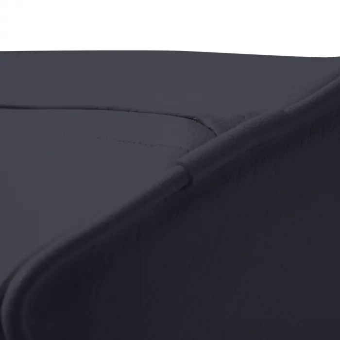 Halbrolle 60 x 15 x 7,5 cm | Schwarz