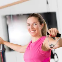 Thera-Band® Bodytrainer Tubing mit festen Griffen grün - stark