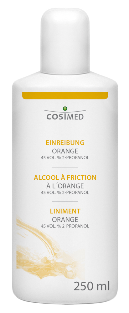 Einreibungen Orange (45% IPA) | 250ml Flasche