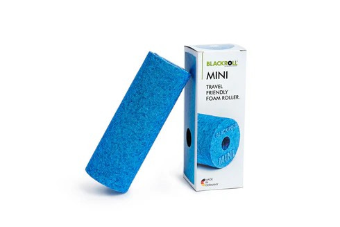 BLACKROLL® MINI Faszienrolle, ca. 15 x Ø 6 cm azur