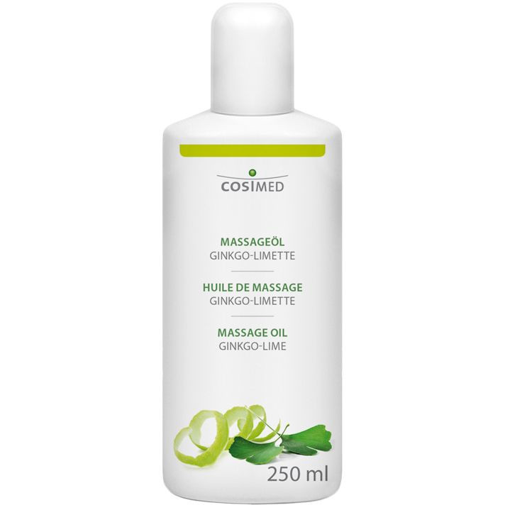 Massageöl Ginkgo-Limette 250 ml Flasche
