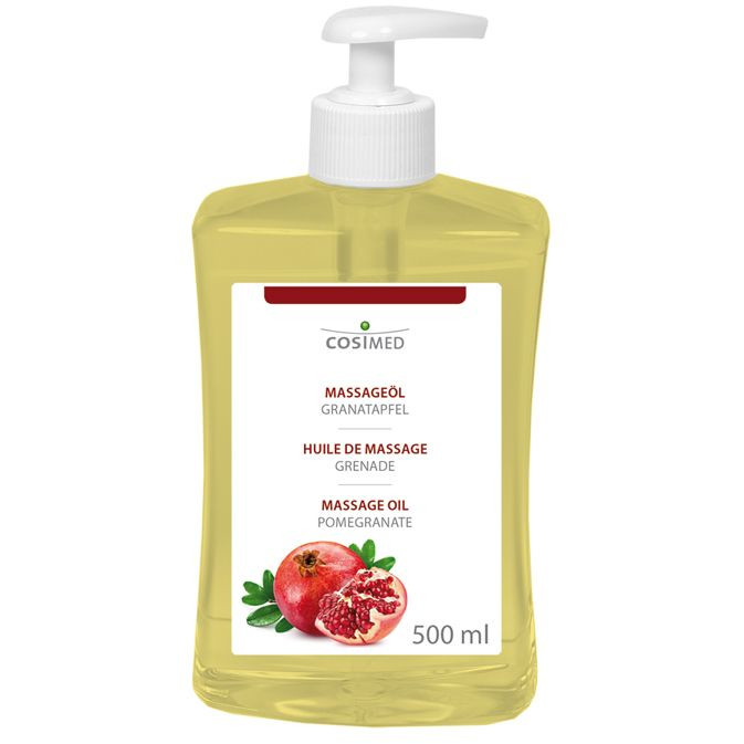 Massageöl Granatapfel 500 ml Dosierflasche