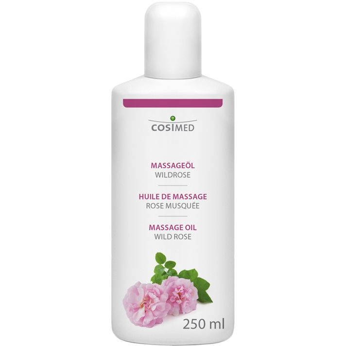 Massageöl Wildrose 250 ml Flasche