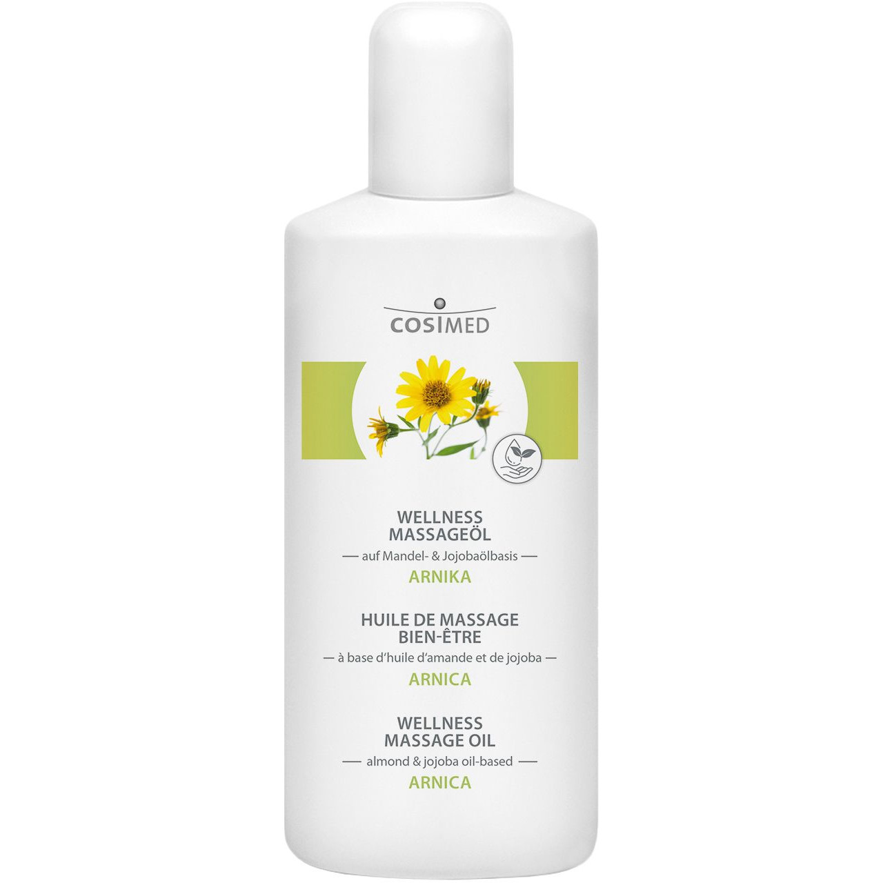 Wellness Massageöl Arnika 250ml Flasche