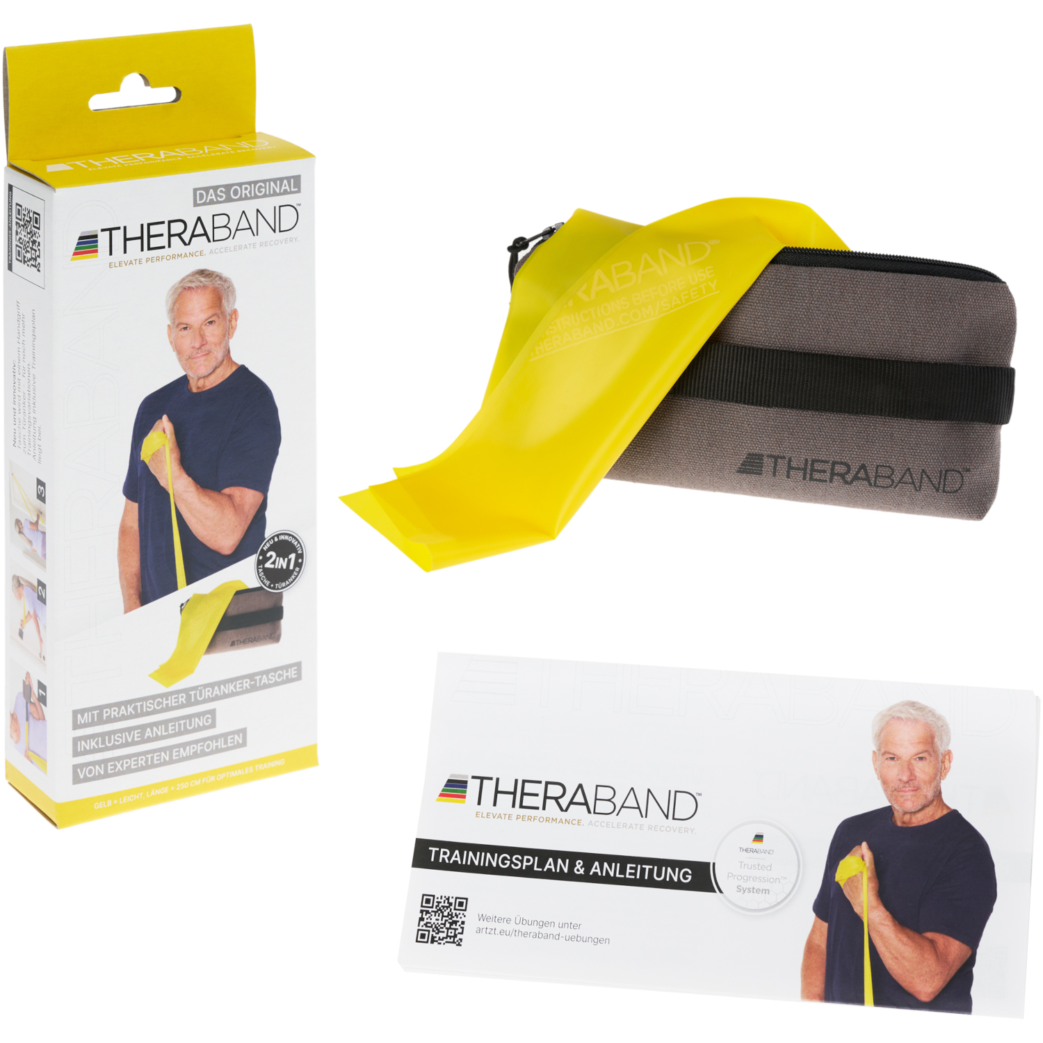 Thera-Band® Bag 2,5 m in Türanker-Tasche 