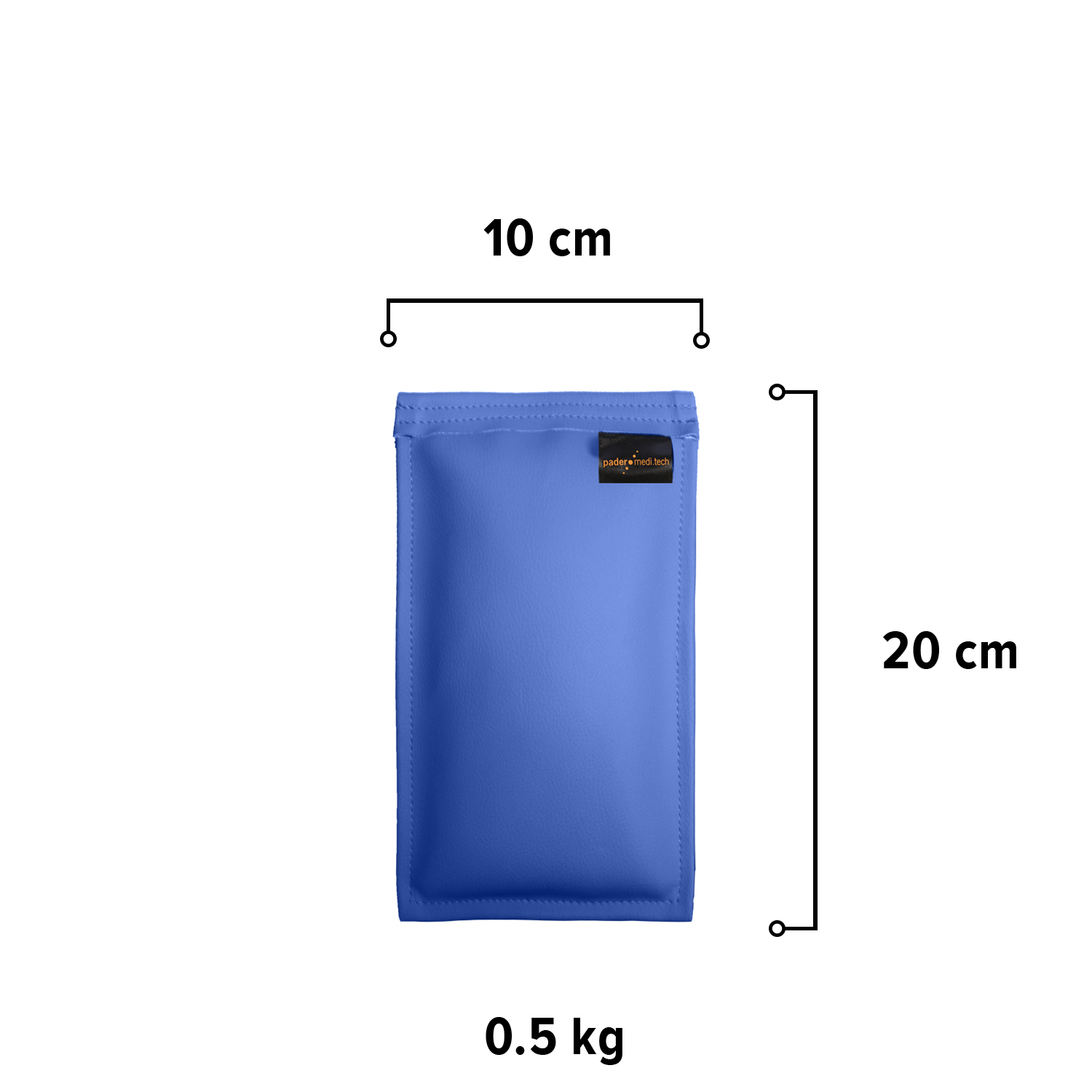 Sandsack 0,5 kg - ca. 20 x 10 cm | atoll