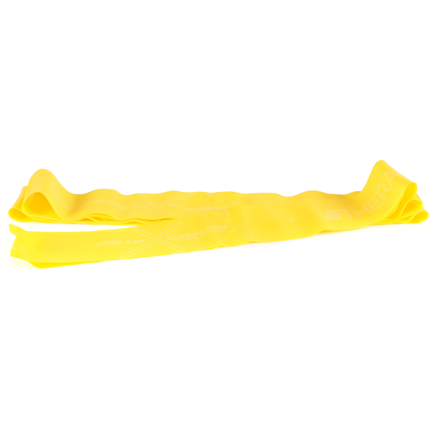 TheraBand® CLX Band, mit 11 Schlaufen, 2,0 m gelb - leicht (1,4 kg)