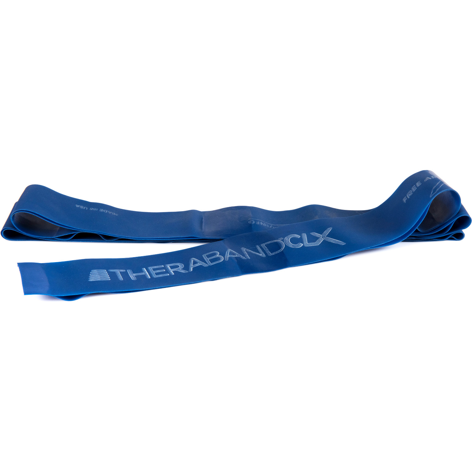TheraBand® CLX Band, mit 11 Schlaufen, 2,0 m blau - extra stark (2,6 kg)