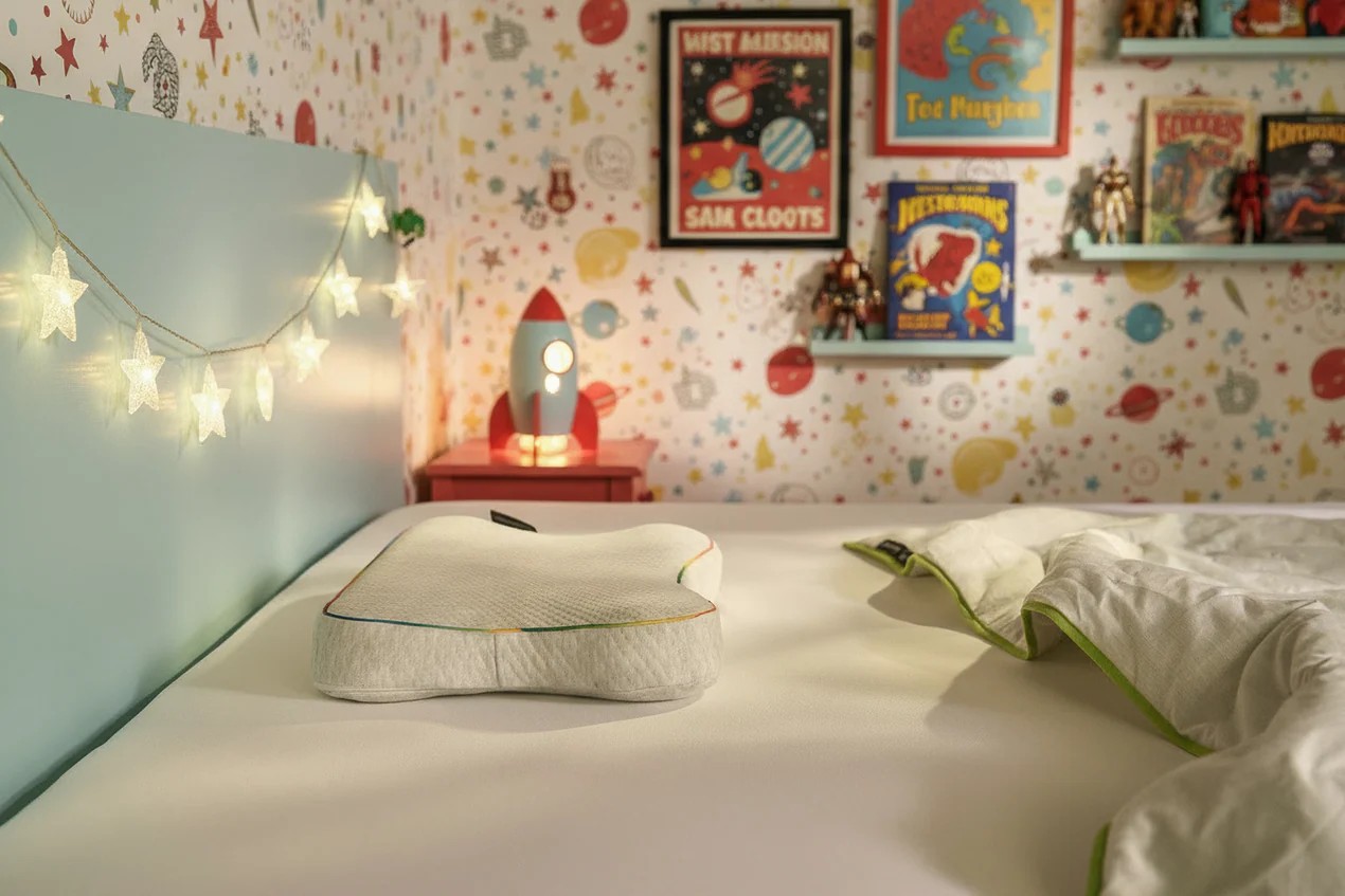 BLACKROLL® RECOVERY PILLOW KIDS, Kopfkissen für junge Schläfer 