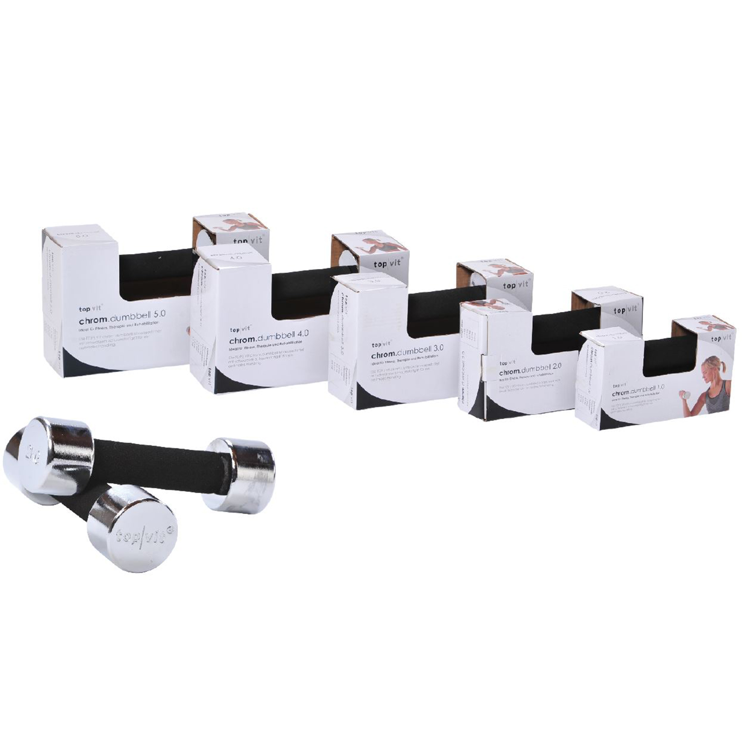 top | vit® chrom.dumbbell 