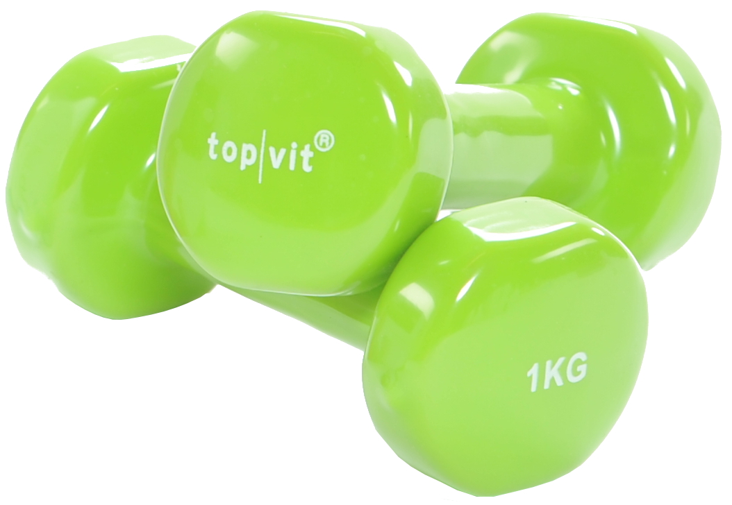 top | vit® dumb.bell 1,0 kg - apple