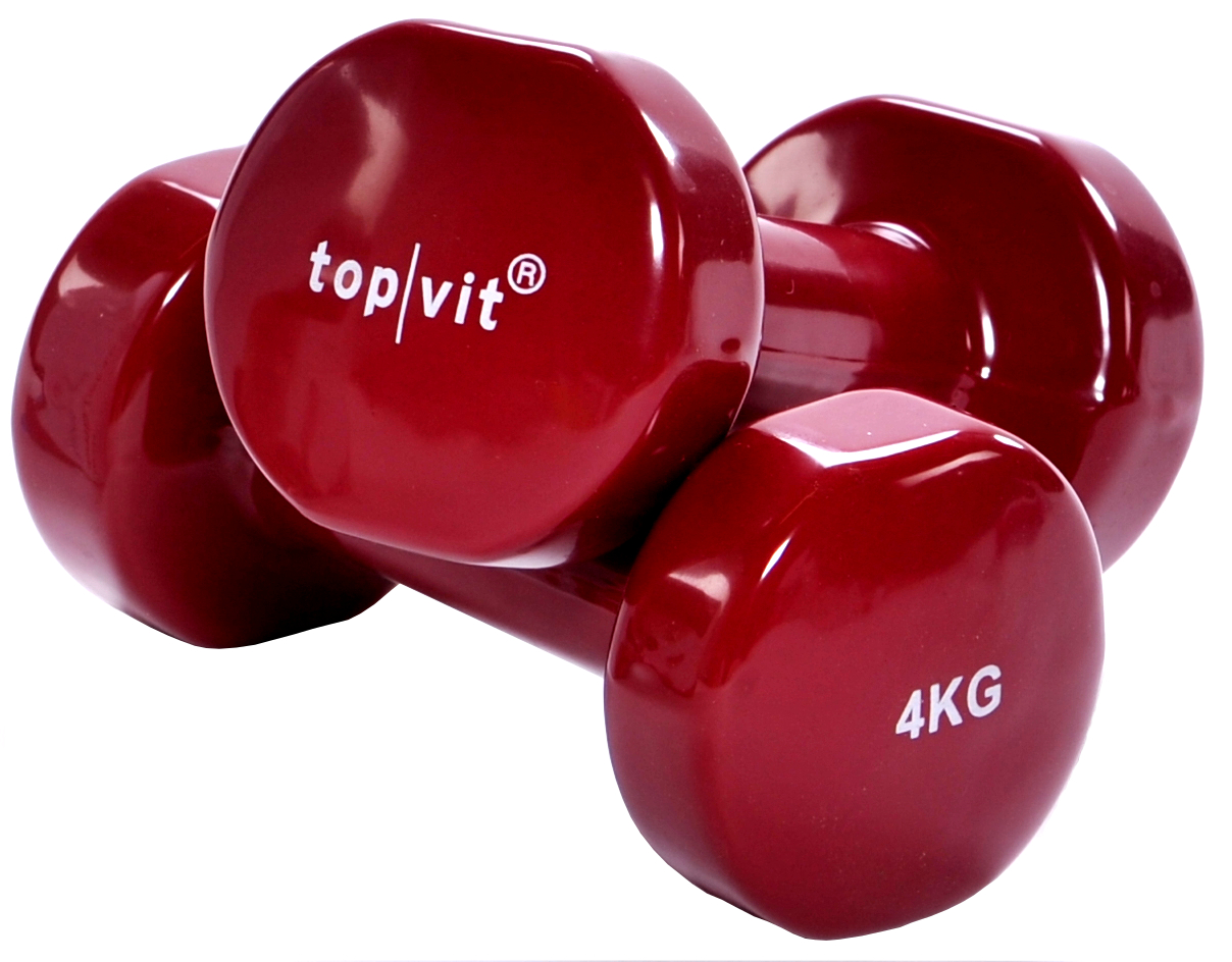 top | vit® dumb.bell 4,0 kg - brombeere
