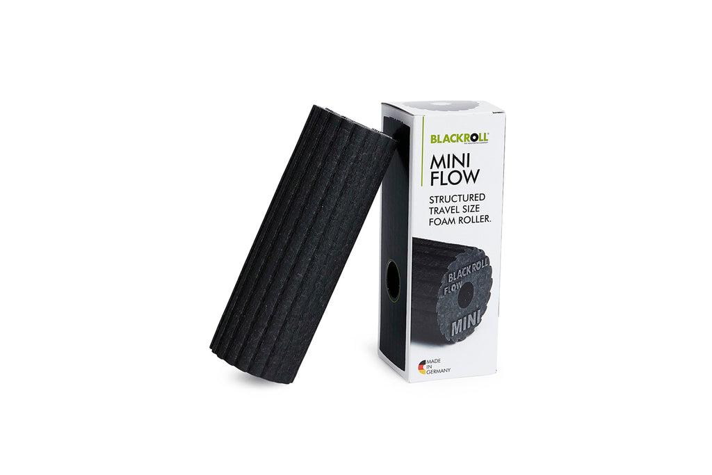 BLACKROLL® MINI FLOW Faszienrolle mit Sägeblatt-Oberfläche 