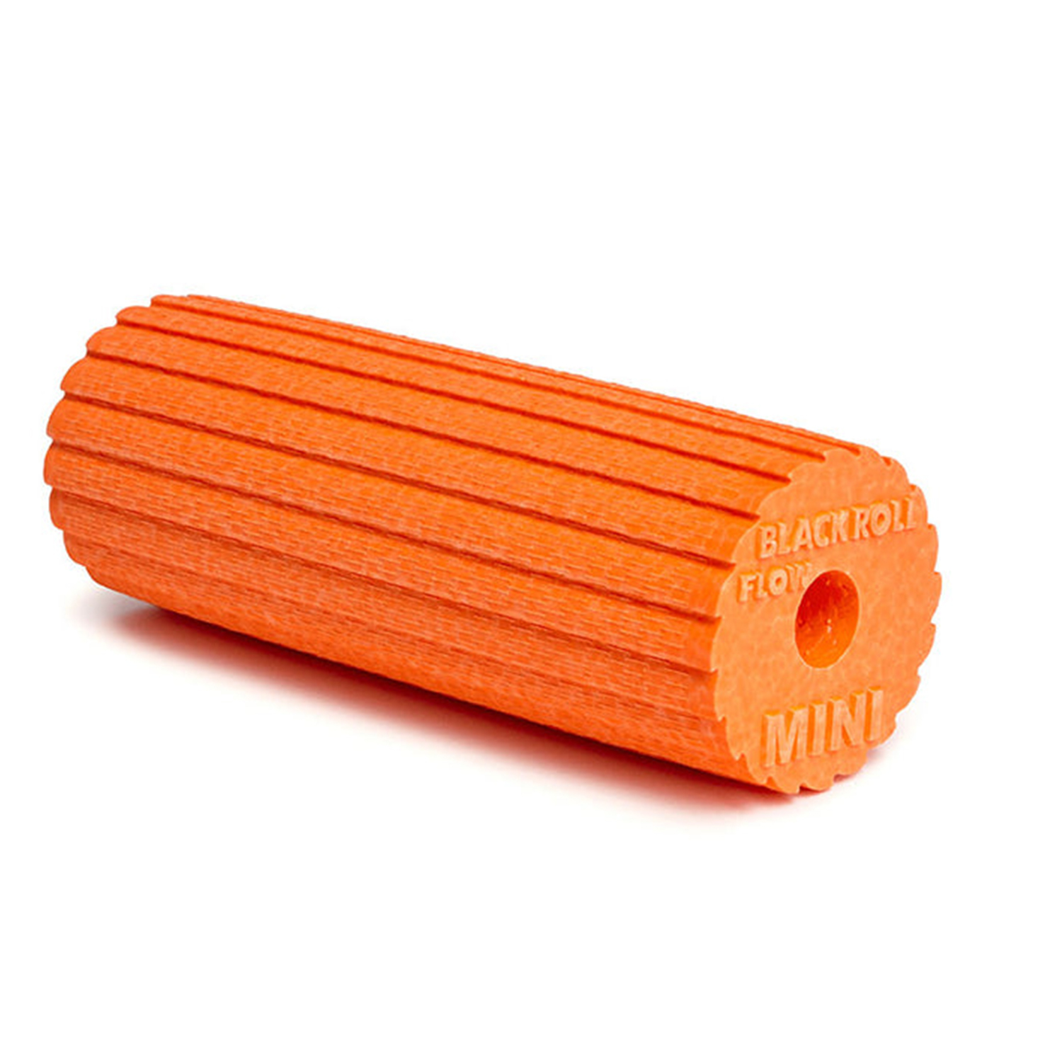 BLACKROLL® MINI FLOW Faszienrolle mit Sägeblatt-Oberfläche orange