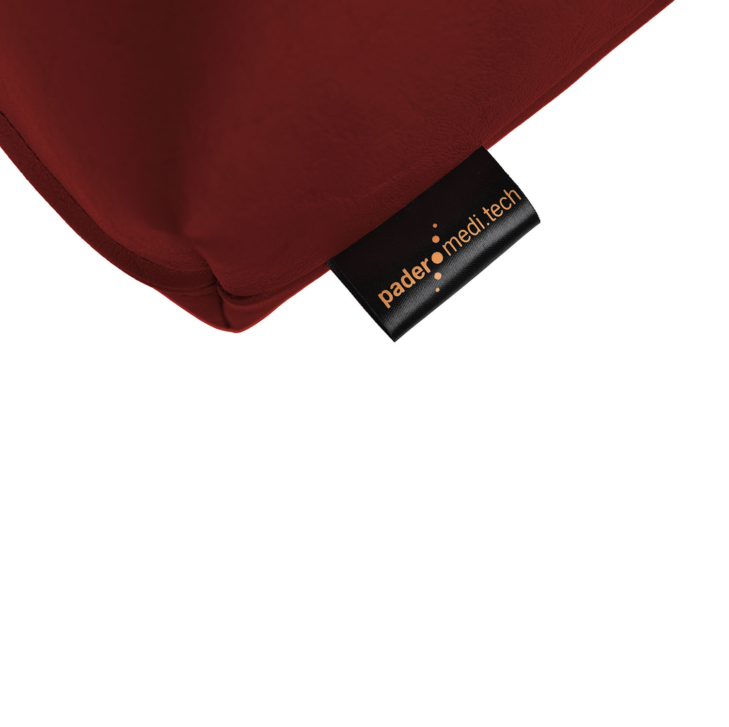 Massagekopfkissen mit Schaumstoff-Flocken 40 x 30 x 9 cm | Bordeaux