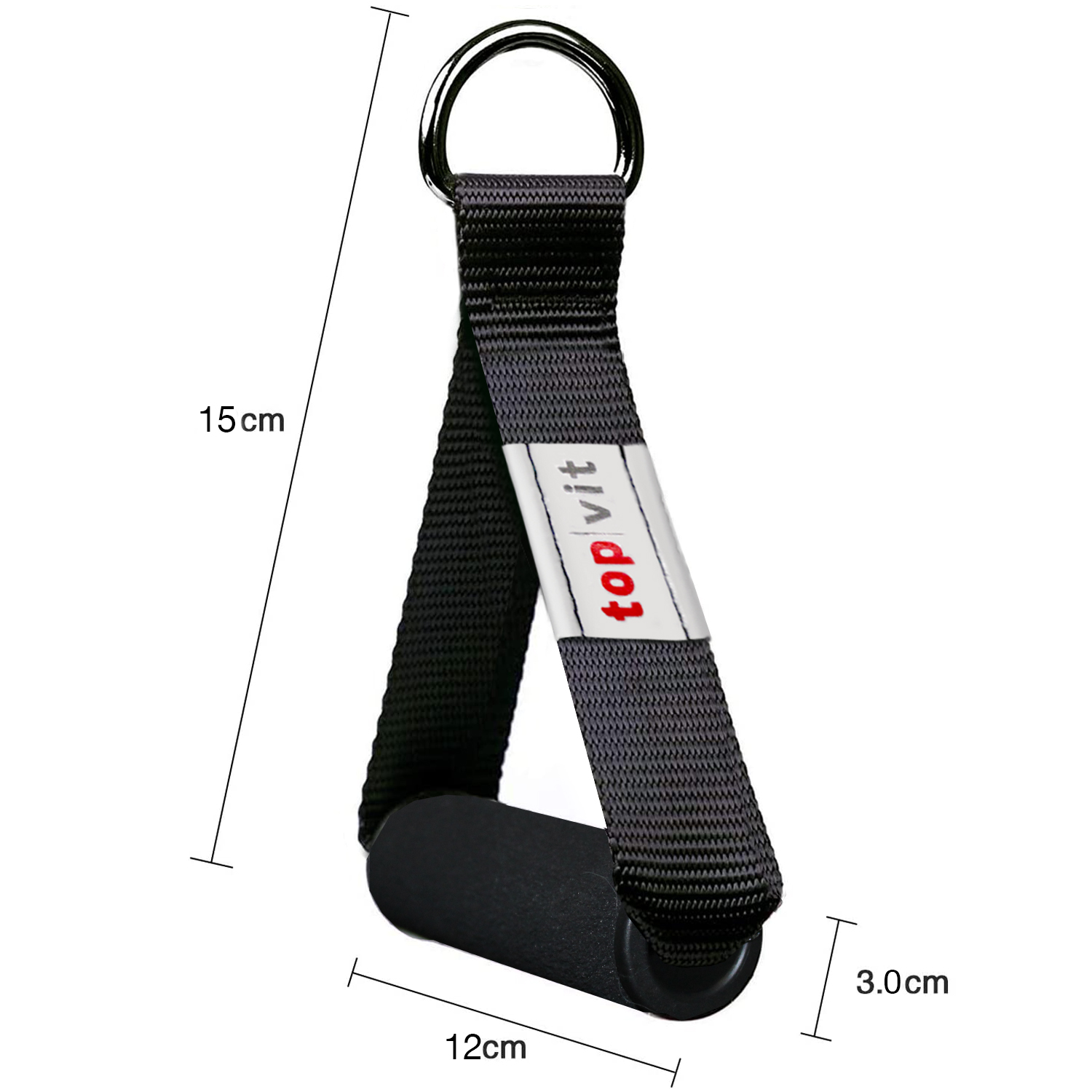 top | vit® hand.griffe, ideal für das Training mit Gymnastikbändern 