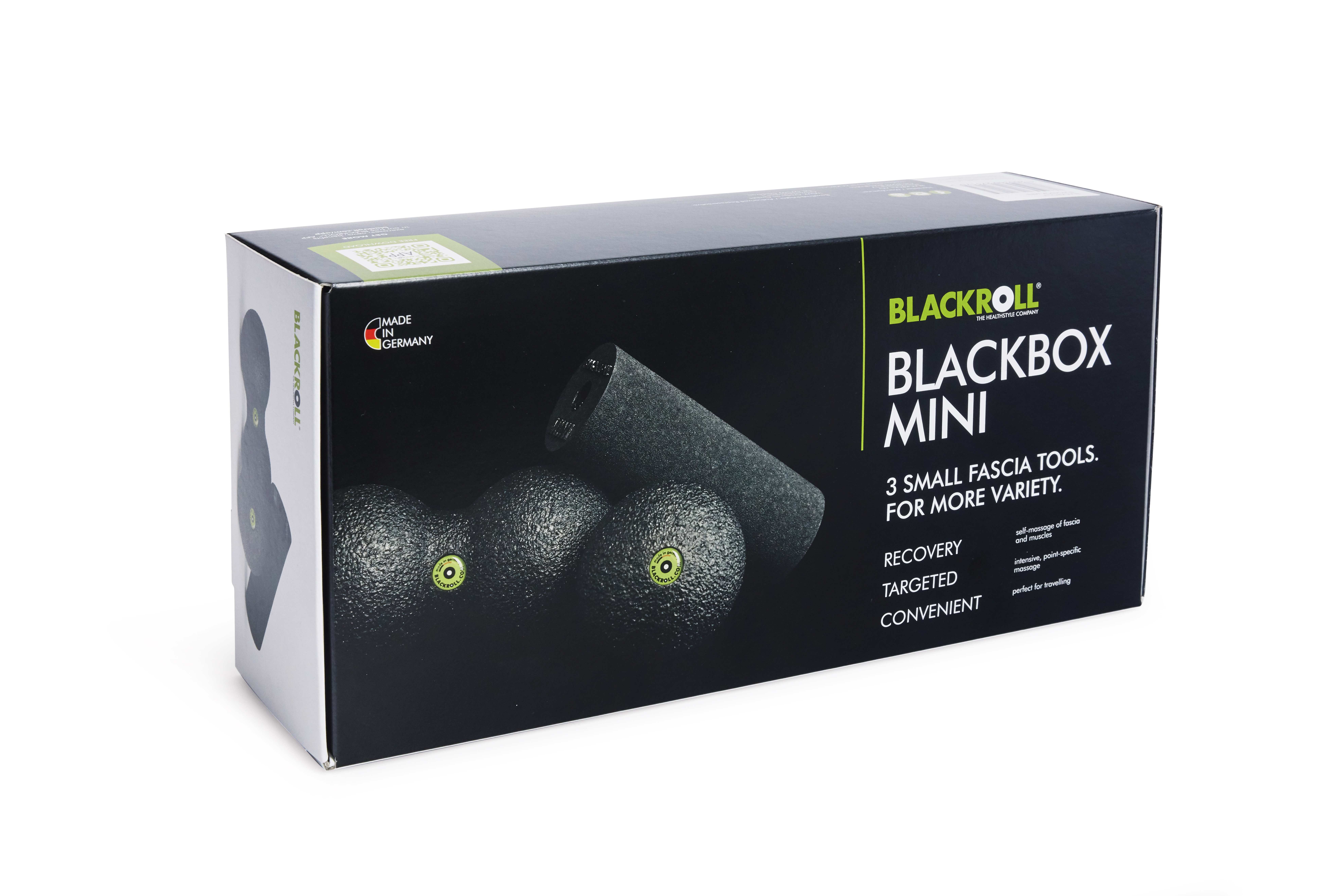 BLACKROLL® BLACKBOX MINI, 3er SET inkl. Mini-Flyer und DVD 
