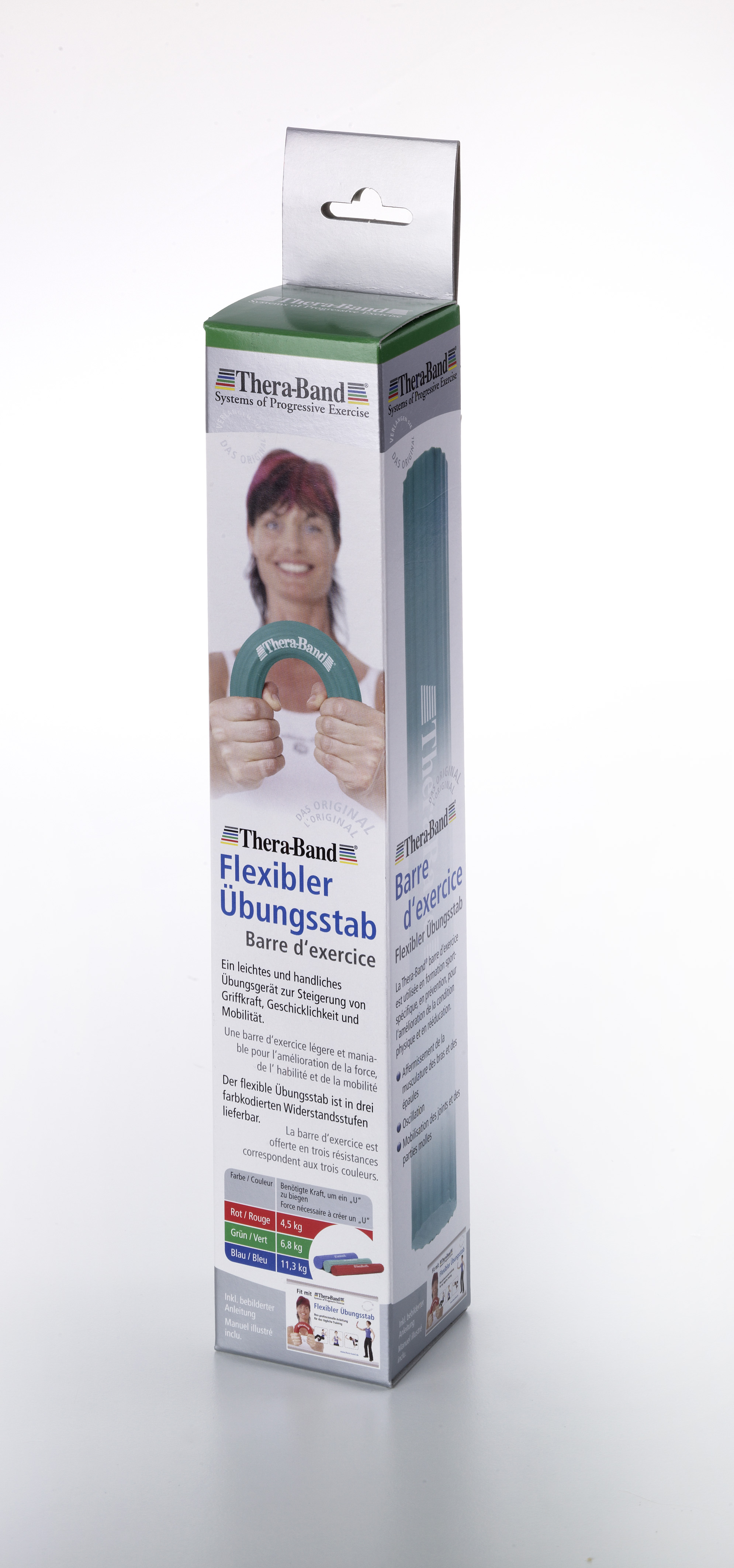 Theraband® - Flexbar "Flexibler Übungsstab" grün - mittel
