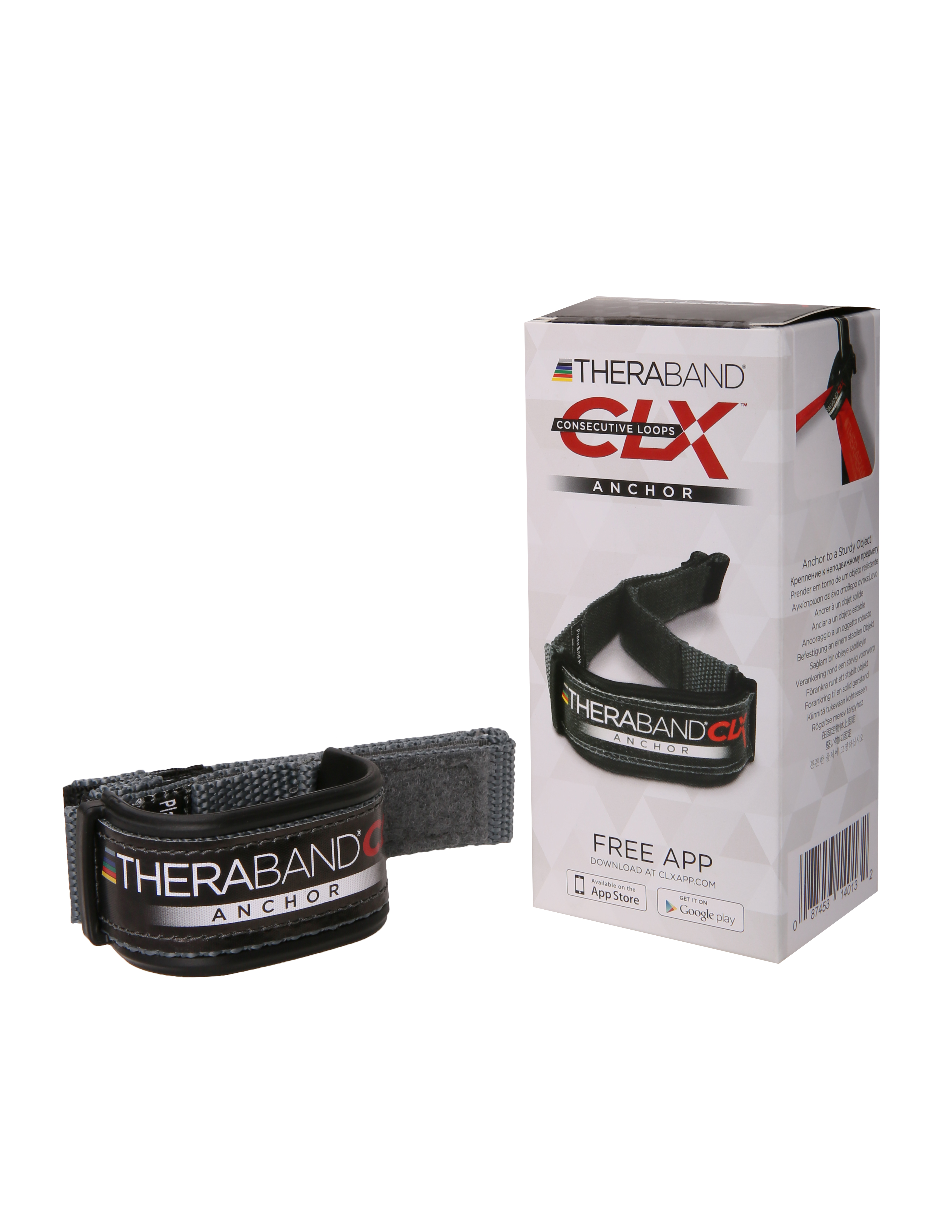TheraBand® CLX Türanker, schwarz 